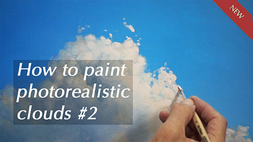 Painting Photorealistic Clouds #2 (English)